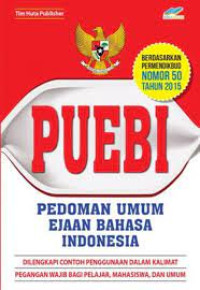 Image of PUEBI: Pedoman Umum Ejaan Bahasa Indonesia