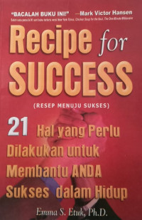 Image of Recipe For Success: Resep Menuju Sukses